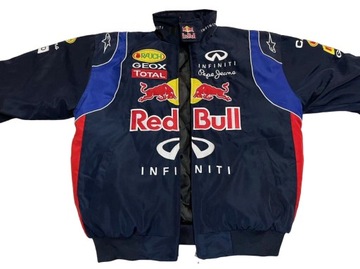 Kurtka Red Bull Racing Vintage F1 Wyścigowa Bomberka RedBull L