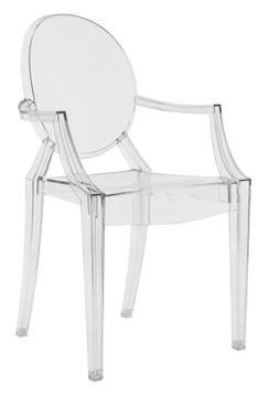 Krzesło Louis Ghost transparentne