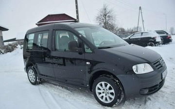Volkswagen Caddy III Furgon 1.9 TDI 75KM 2010 Volkswagen Caddy 1.9 TDI Navi Klima 5-Osobowy 2 KPL KOL Pdc Sprowadzony, zdjęcie 8