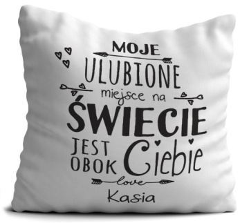 Подушка подарок ко Дню святого Валентина УЗОРЫ js love W88