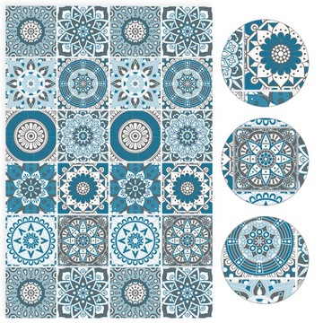 НАКЛЕЙКА НА СТЕНУ ДЛЯ ДОМА НОВАЯ ПЛИТКА ЛЕГКО ЧИСТИТЬ