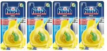 Finish, 4x Odświeżacz do zmywarki Citrus