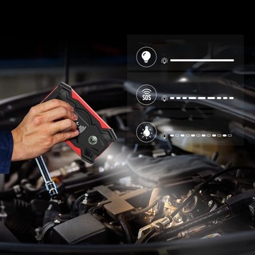 BOOSTER POWER BANK АВТОМОБИЛЬНЫЙ СТАРТЕР ЗАПУСК ФОНАРЬ 20000 мАч