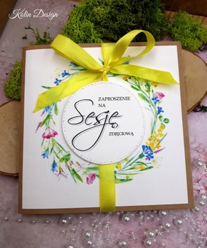 С5п8. Логотип Приглашения на фотосессию фотосессия ВЕНКИ крафт выкройки