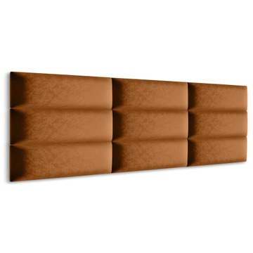 PANELE TAPICEROWANE ŚCIENNE 90x15 WEZGŁOWIE 3D