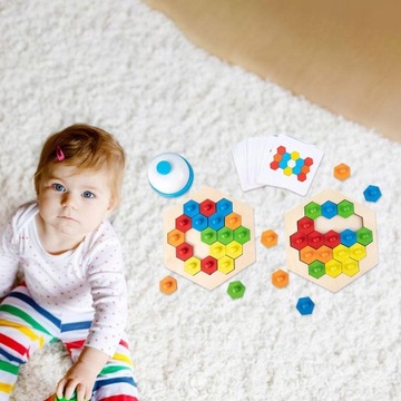 Пазл Pattern Blocks Головоломка из 30 карточек