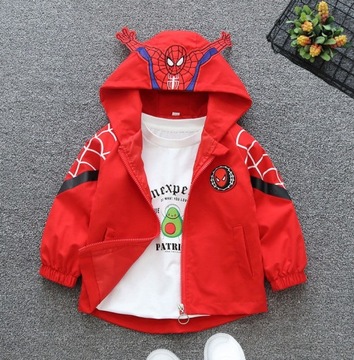 КУРТКА «ЧЕЛОВЕК-ПАУК» ДЛЯ МАЛЬЧИКОВ И ДЕТЕЙ