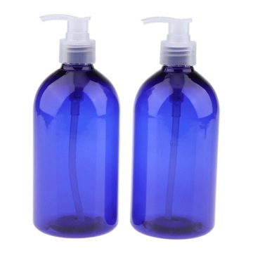 500 ml dozownik szamponu z pompką do mydła, butelki z balsamem, pojemnik na przezroczysty