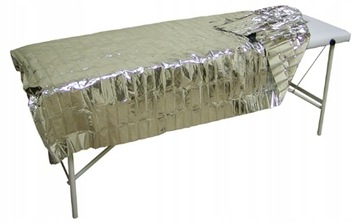 Folia zabiegowa na ciało koc termiczny 160x210cm