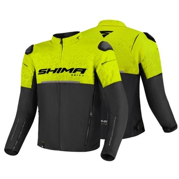 Мужская мотоциклетная куртка SHIMA DRIFT FLUO БЕСПЛАТНО
