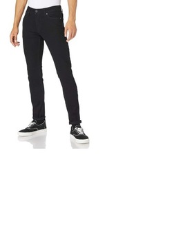 JACK&JONES JWHLUKE JJECHO JOS SPODNIE JEANSY MĘSKIE CZARNE 31/34