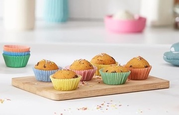 PAPIEROWE FOREMKI PAPILOTKI MUFFINKI BABECZKI DO PIECZENIA 100 szt