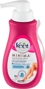 VEET MINIMA Крем для депиляции 400 мл VEET Крем для депиляции для чувствительной кожи