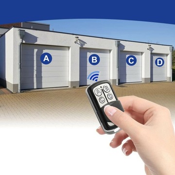 4 ШТ., УНИВЕРСАЛЬНЫЙ ПУЛЬТ ДИСТАНЦИОННОГО УПРАВЛЕНИЯ ДЛЯ ГАРАЖНЫХ ВОРОТ, 433 МГЦ, ДЛЯ ГАРАЖНЫХ ВОРОТ