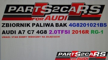 NÁDRŽ PALIVA 2.0 TFSI A7 C7 4G8 4G8201021BS