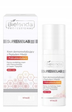 BIELENDA KREM DERMOREWITALIZUJĄCY Z PEPTYDEM MIEDZI I POLINUKLEOTYDAMI 50ML
