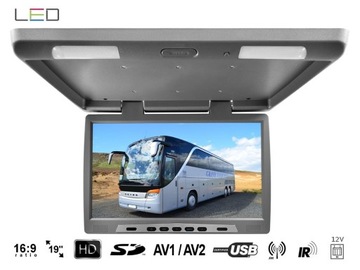 19-дюймовый подвесной потолочный монитор USB SD