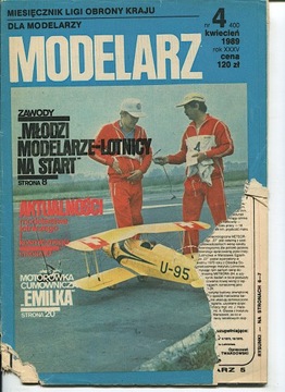 Modelarz 4/1989 Meteor-2H,mot Emilka, ASU-85