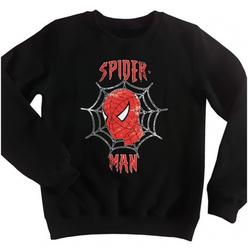BLUZA BEZ KAPTURA SPIDERMAN 128 WZORY