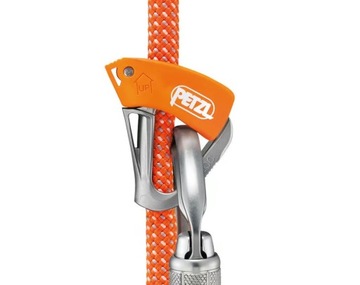 Przyrząd zaciskowy awaryjny Petzl – Tibloc pomarańczowy EN 567