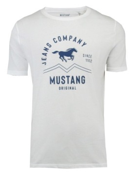 MUSTANG T-shirt KOSZULKA męska 100% BAWEŁNA r. L