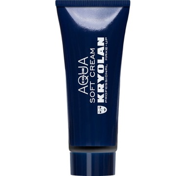 Kryolan Aquacolor Soft Cream deep black
