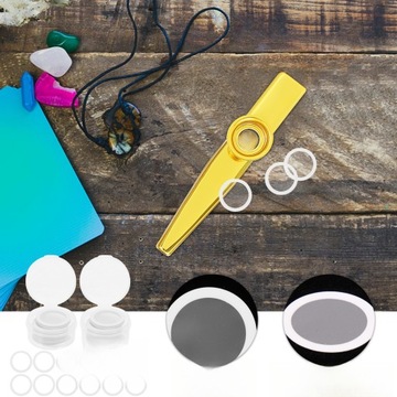 DIMO PE ФЛЕЙТА ДИАФРАГМЫ KAZOO МУЗЫКАЛЬНАЯ ЗАМЕНА 60 ШТ.