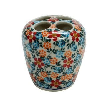 Ceramiczny kubek na szczoteczki Bolesławiec
