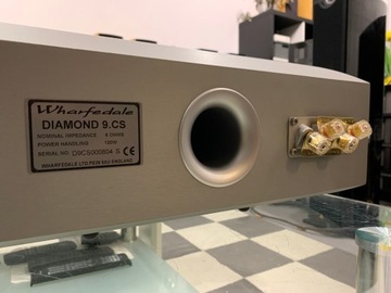 Центральный динамик Wharfedale Diamond 9.CS в идеальном состоянии серебристо-серый