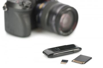 Устройство чтения карт памяти DIGITUS MICROSD USB 2.0 для подключения камеры к компьютеру