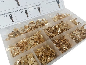 SILVER KONEKTORY ZESTAW KONEKTORÓW SAMOCHODOWYCH KABLOWYCH 450SZT S11341