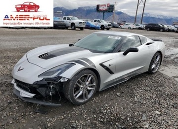 Chevrolet Corvette C7 2016 Chevrolet Corvette Stingray Z51 3LT 2016 6.2L 6.2 Benzyna 455KM