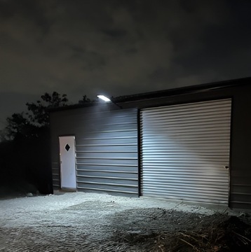 Lampa uliczna NNLED 1200 W 120000 lm zasilanie solarne