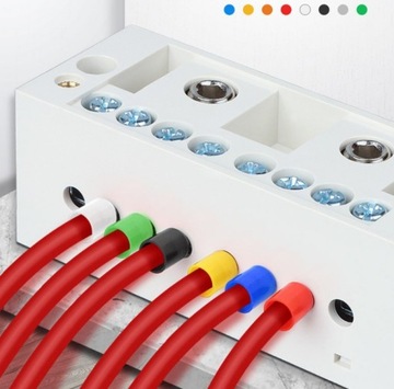 НАБОР ИЗОЛИРОВАННЫХ РАЗЪЕМОВ 450 ШТ. + КРЕМПЕР ДЛЯ РАЗЪЕМОВ