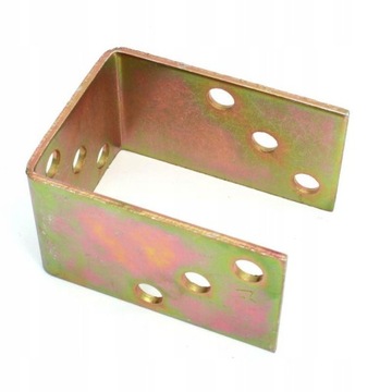 PODSTAWA SŁUPA TYP U 60mm ocynk złoty