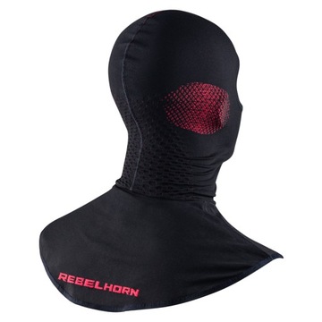 Балаклава REBELHORN THERM II ЧЕРНАЯ/КРАСНАЯ БЕСПЛАТНО
