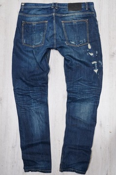 ZARA MAN VINTAGE JEANSY spodnie męskie PREMIUM 34/34 pas 90