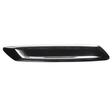 BMW 5 F10 F11 09- LIŠTA ZDOBENÁ BLATNÍKU LEVÝ ČERNÁ LESK 51137336645