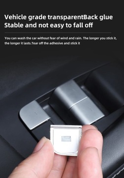 Для Tesla Model 3 Model Y 2017-2023, кнопка переключения окон автомобиля, украшение Sti