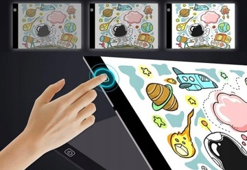 ГРАФИЧЕСКИЙ ПЛАНШЕТ Доска для рисования LED ПОДАРОК