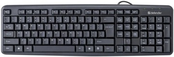 Klawiatura przewodowa Defender ELEMENT HB-520 USB