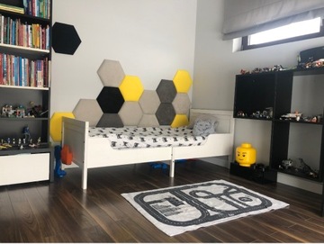 Стеновые панели HONEYCOMB с шестигранной обивкой