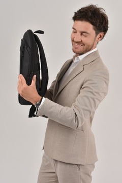 БИЗНЕС-РЮКЗАК ДЛЯ НОУТБУКА С USB-разъемом ВОДОНЕПРОНИЦАЕМЫЙ SLIM HUGH BUTLER VINCENT
