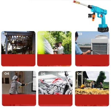 ПОРТАТИВНАЯ МОЕЧНАЯ МАШИНА ВЫСОКОГО ДАВЛЕНИЯ ВОДЯНОЙ ПИСТОЛЕТ ДЛЯ МОЙКИ АВТОМОБИЛЯ