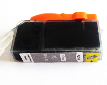 1x TUSZ DO DRUKARKI CANON CLI521 iP3600 iP4600 MP620 MP630 MP980 CLI-521GY