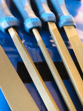 Набор напильников Pferd слесарных, 5 шт. 200 мм/2