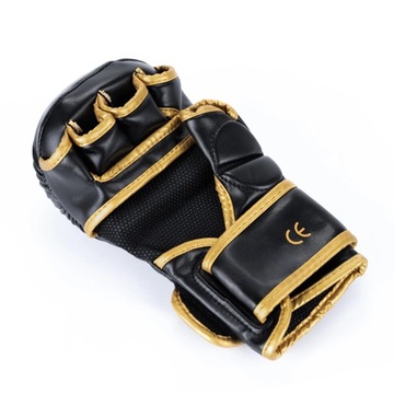 RĘKAWICE MMA SPARINGOWE USZTYWNIENIE NADGARSTKA MASTER GOLD DBX BUSHIDO S
