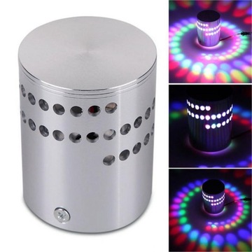 Lampa ścienna kreatywna spirala Kinkiet LED