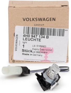 LAMPKA KLAMKI ZEWNĘTRZNEJ PRAWA AUDI A6 A7 C7 A8 D4 Q7 4M ORYGINAŁ