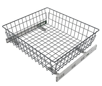 KOSZ DO SZAFY GARDEROBY SZAFKI 70 cm H-20cm GRAFIT